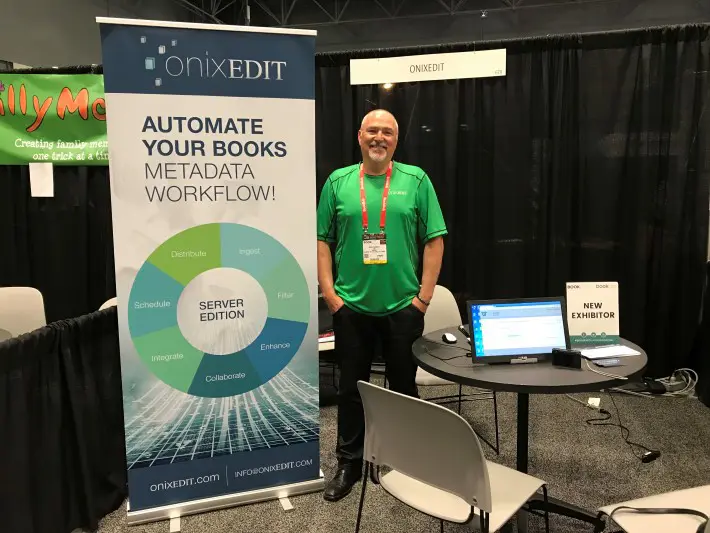 ONIXEDIT Booth Book Expo America 2017