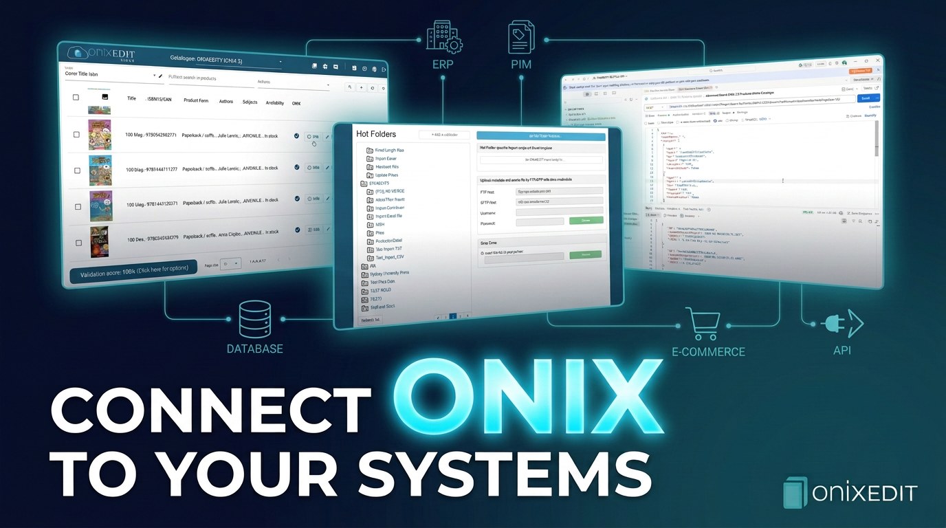 Thumbnail of the ONIXEDIT video on ONIX metadata integration with in-house publishing systems