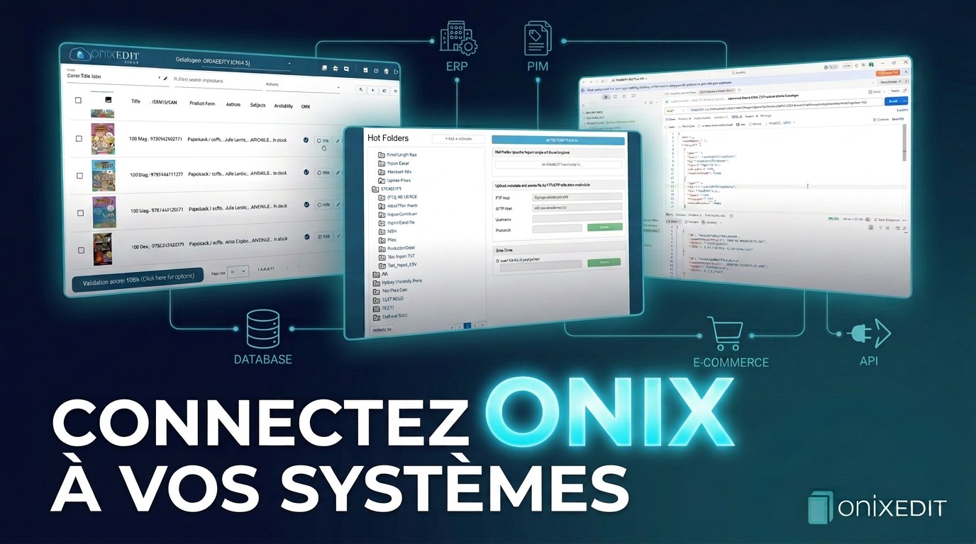 Vignette de la vidéo ONIXEDIT sur l'intégration des métadonnées ONIX aux systèmes d'édition internes