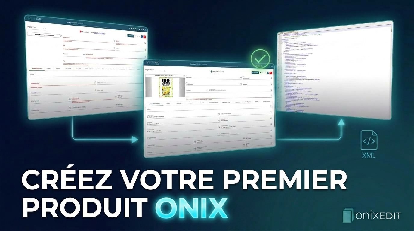 Vignette du tutoriel ONIXEDIT Cloud sur la création d'un produit ONIX valide de A à Z