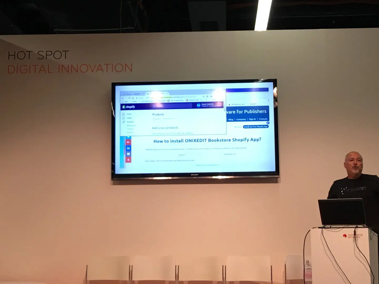 Conference ONIXEDIT à Francfort 2017